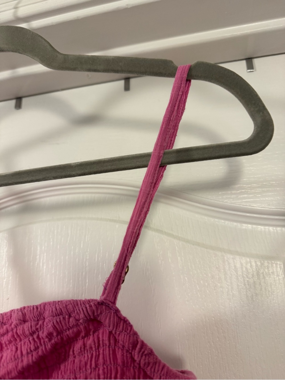 L Space Mallorca Pink Smocked Tiered Maxi Dress - Picture 5 of 15